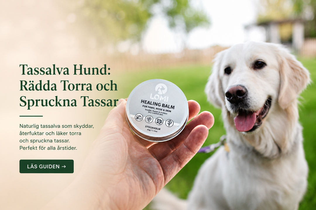 Tassalva Hund: Rädda Torra och Spruckna Tassar