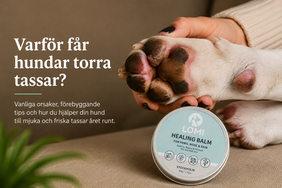 🐾 Varför får hundar torra tassar?