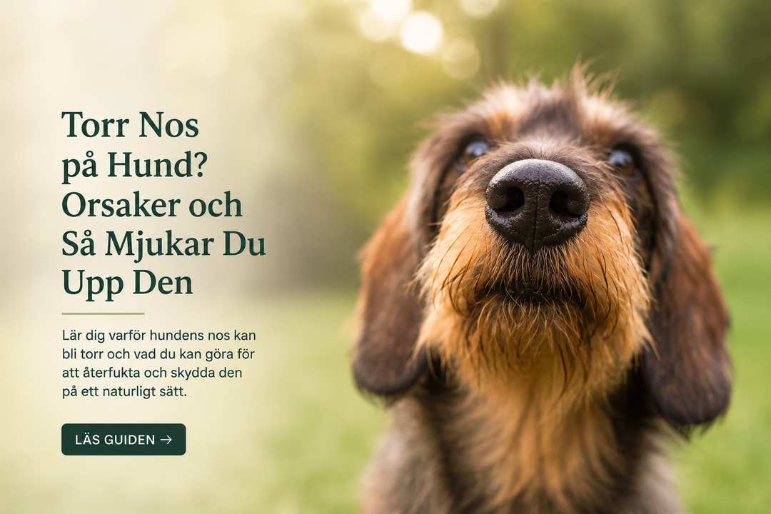 Torr Nos på Hund? Orsaker och Så Mjukar Du Upp Den