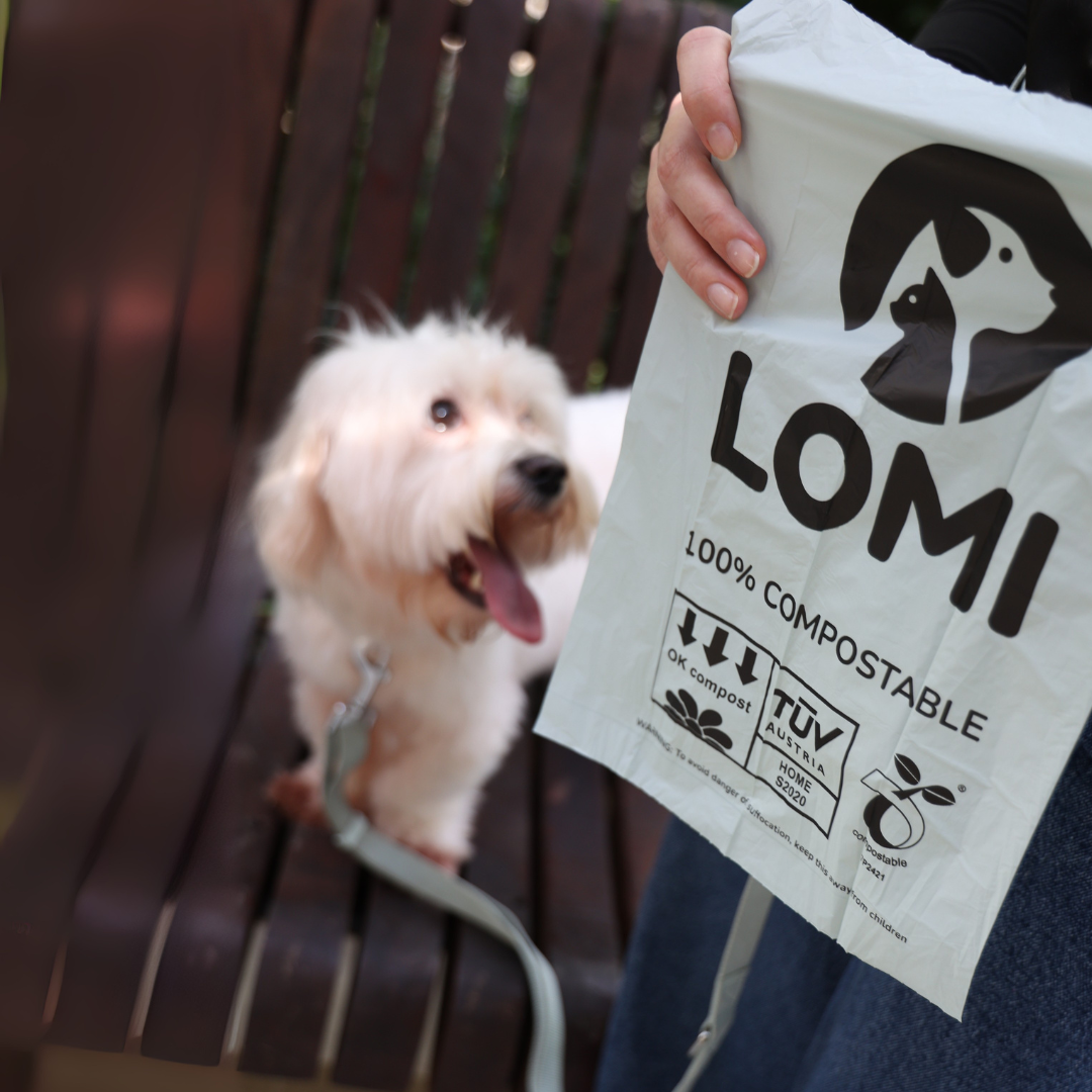 100% Komposterbara hundbajspåsar