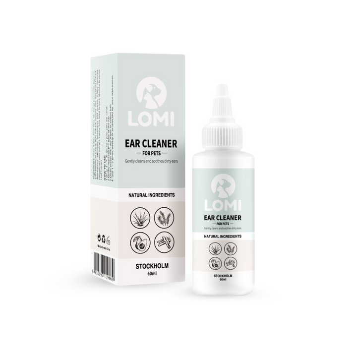 Naturlig öronrengöring för hund och katt 60ml - (felmarkerat datum, giltig 2026.08)