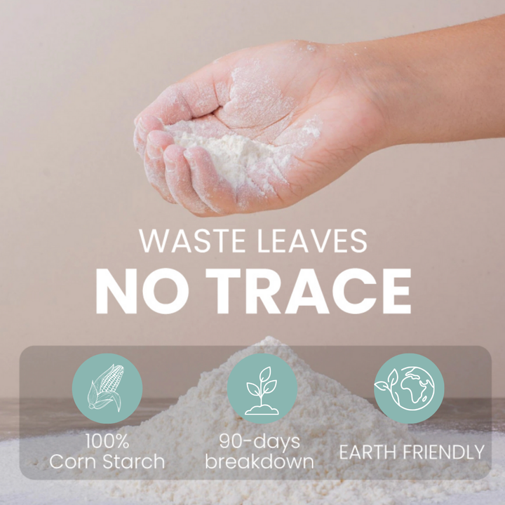 100% Komposterbara hundbajspåsar