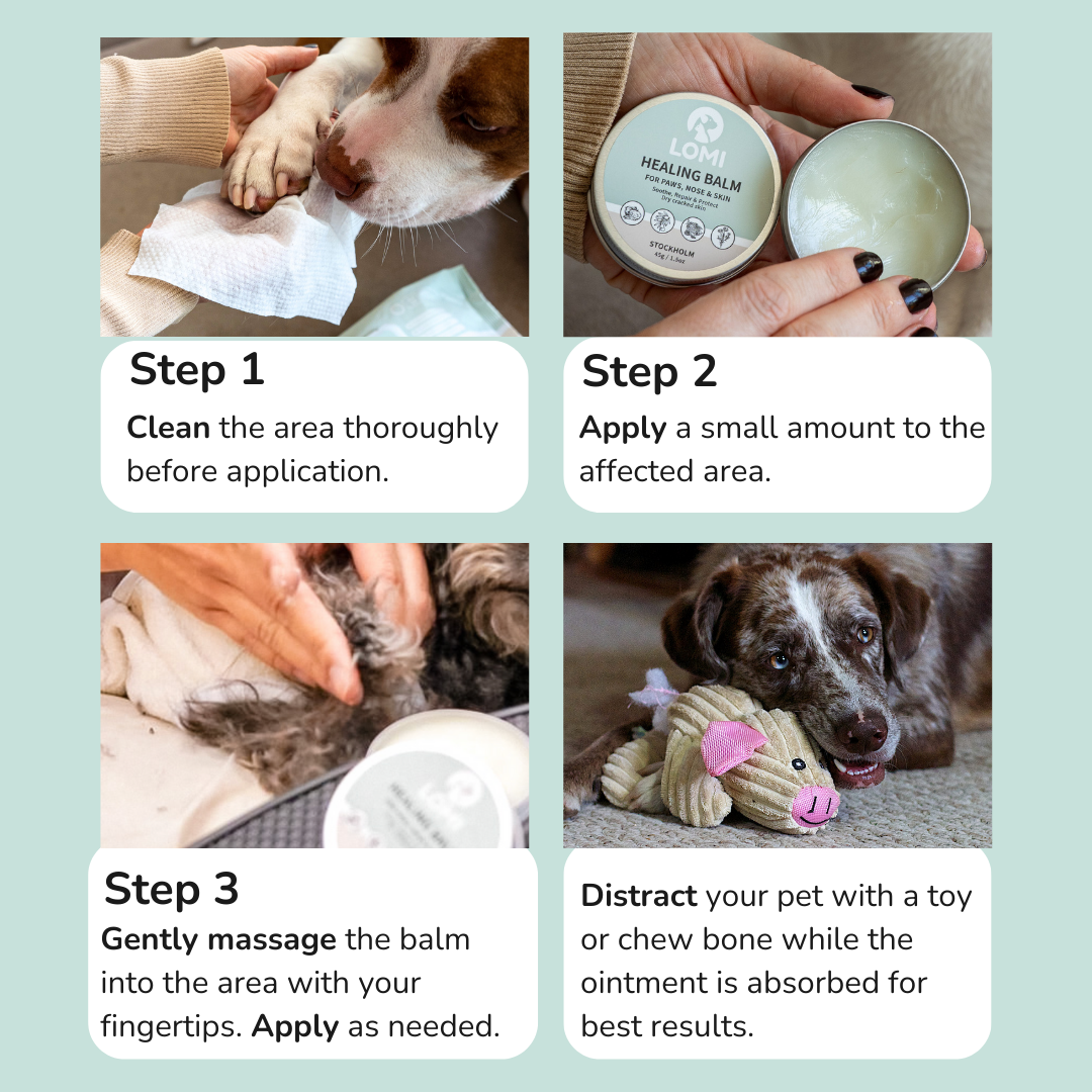 100% Naturlig Tassalva för Hund & Katt - Healing Balm